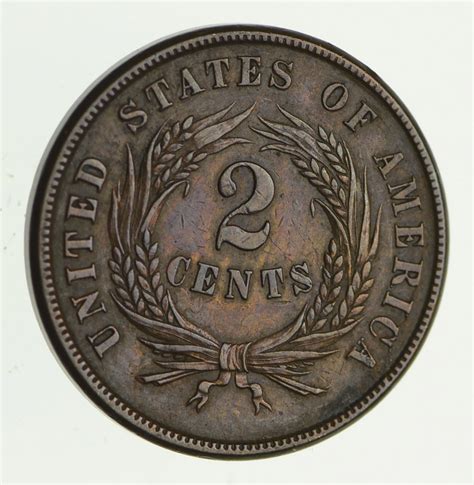 1864 Two-Cent Piece - First Coin With "In God We Trust" ! | Property Room