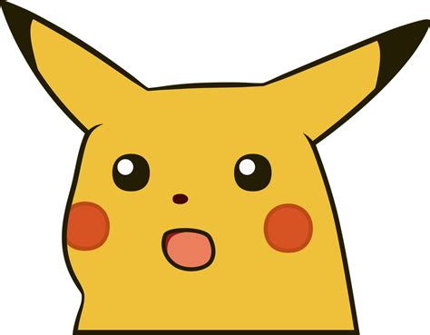 Surprised Pikachu Meme by TylerMascola on DeviantArt