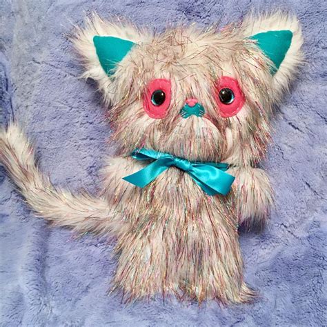 Glitter Rainbow Kitten Plush Cat Toy OOAK Doll Kawaii Plush | Etsy | Rainbow kittens, Cat plush ...