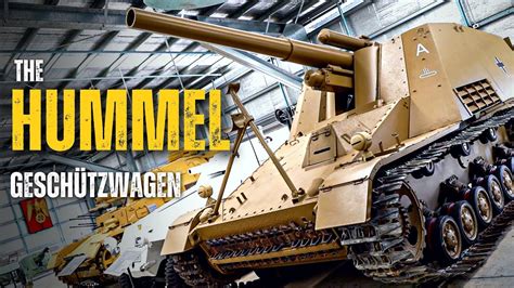 WW2 German Wehrmacht "HUMMEL" Self Propelled Gun Tour and Restoration - YouTube