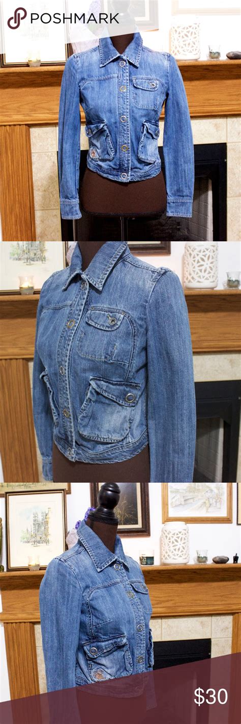 Women's MNG Jeans Mango Denim Jacket Size Small Women's MNG Jeans Mango ...