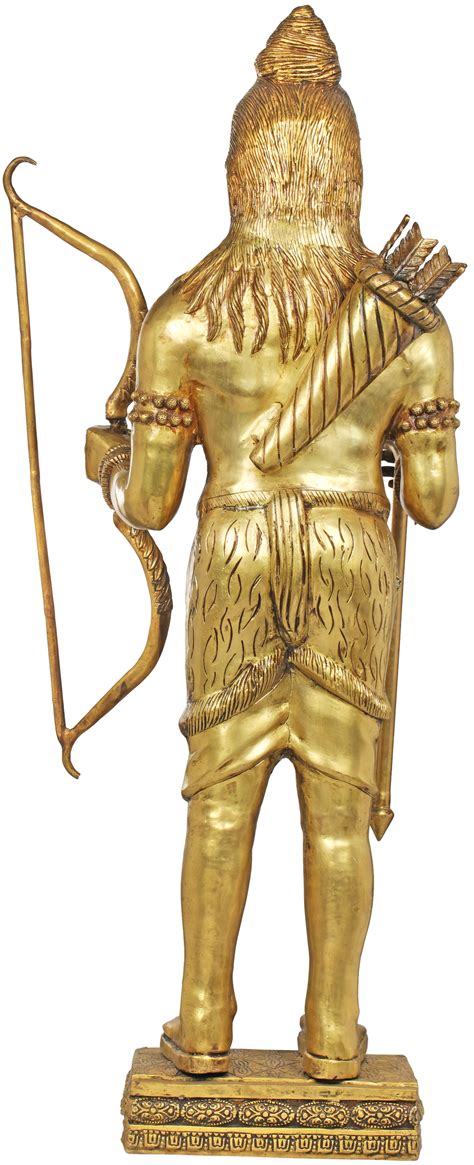 Exotic India 48" Large Size Parashurama - The Sixth Avatar Of Vishnu | Wayfair