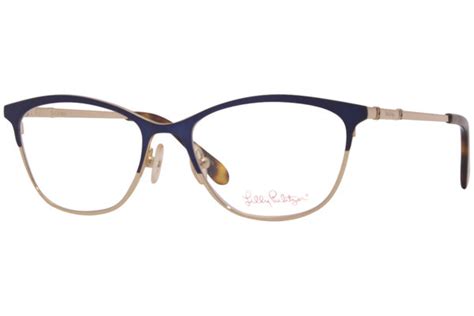 Lilly Pulitzer Georgina Eyeglasses Women's Full Rim Cat Eye | EyeSpecs.com