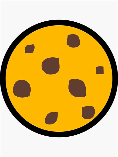 "Cookie Emoji" Sticker by Feelklin | Redbubble