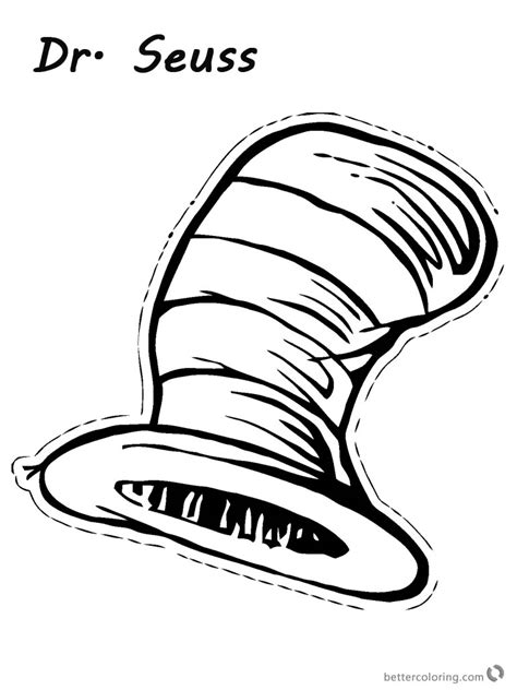 Dr Seuss Hat Drawing at GetDrawings | Free download