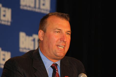 Coach Bret Bielema Highlights from Media Day here in Chicago