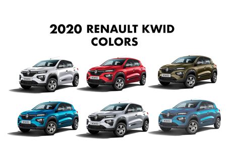 2020 Renault Kwid Colors: Blue, Red, White, Bronze, Silver - GaadiKey