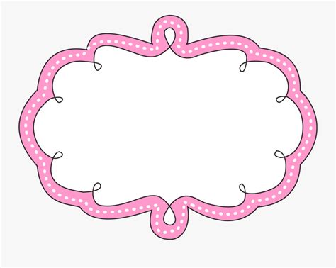 Christening Pink Frame Png , Free Transparent Clipart - ClipartKey