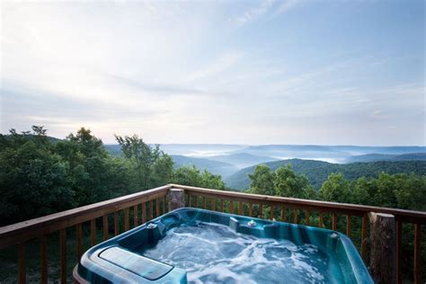 High above the mountain tops... | Romantic cabin getaway, River cabin, Hot springs arkansas cabins