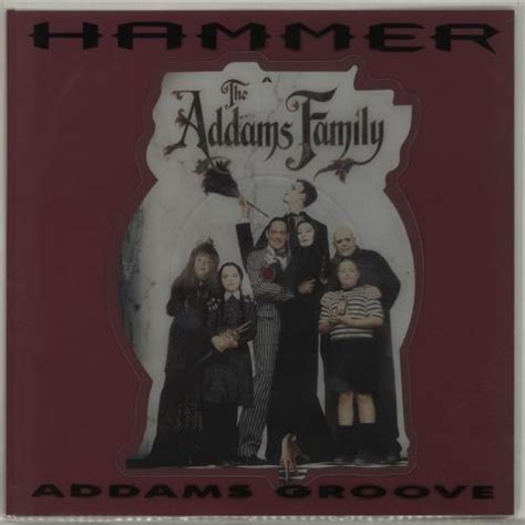 MC Hammer Addams Groove UK shaped picture disc (picture disc vinyl record) (70461)