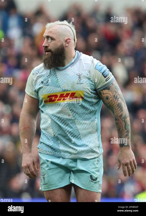 Joe Marler of Harlequins during the Gallagher Premiership Rugby rugby ...