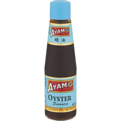 Nutritional Information Oyster Sauce | Besto Blog