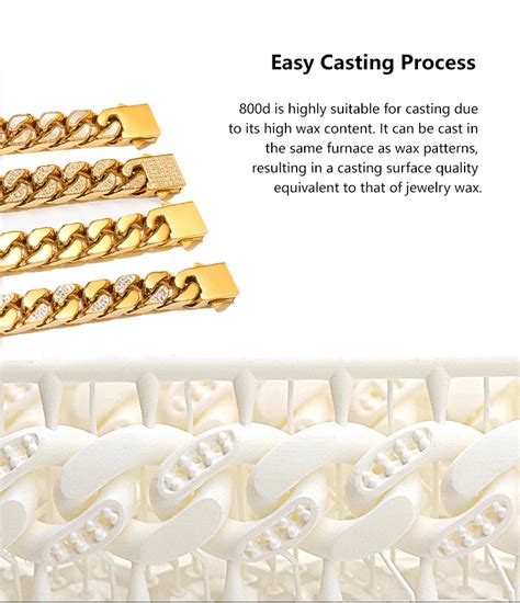 Jewelry Cast Resin For Casting Molds 1kg White Wax Castable Resin Label ...