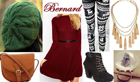 style collage for Bernard the Elf from The Santa Clause | Cute winter ...