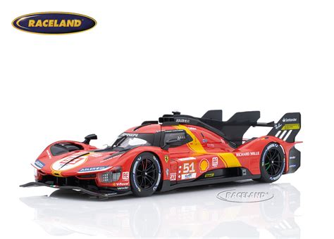 Ferrari 499P LMH Team Ferrari AF Corse winner Le Mans 2023 - scale 1/18th 2023 24H LE MANS ...