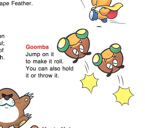 people say the Goombas in Mario World are actually an entirely different species called ...