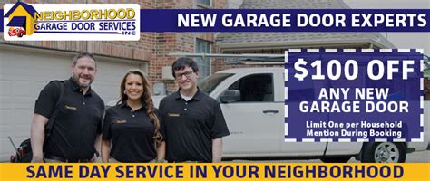 Your Home for New Garage Doors - Neighborhood Garage Door