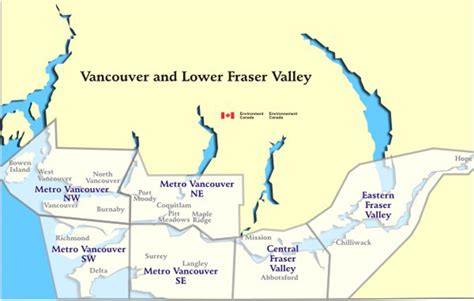 Whispers from the Edge of the Rainforest: Fraser Valley Region of Greater Vancouver in deep Real ...