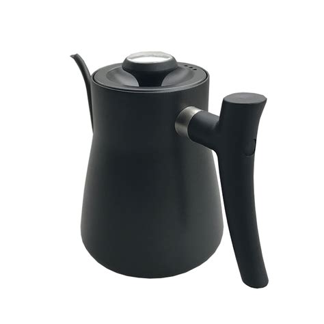 Stainless Steel Plunger Water Pot Long Narrow Spout Pour Over Coffee Kettle - Buy fellow coffee ...