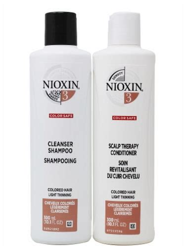 Nioxin Color Safe Shampoo & Conditioner 2 Count, 20.2 fl oz - Kroger