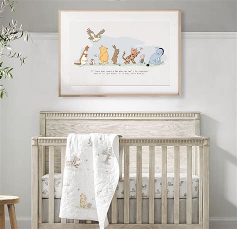 CUSTOM QUOTE Winnie the Pooh Wall Art Minimal Nursery Decor - Etsy