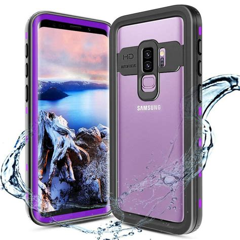 Galaxy S9 Waterproof Case(Not Fit S9 Plus), Shockproof Built-in Screen Protector Case Full-Body ...