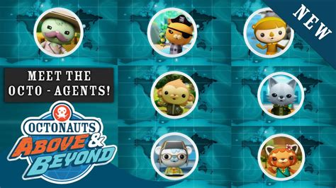 Octonauts: Above & Beyond - Meet the Octo-Agents! | BRAND NEW Adventures | @Octonauts - YouTube