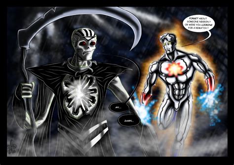 Blackest Night - Captain Atom Vs Nekron by adamantis on DeviantArt