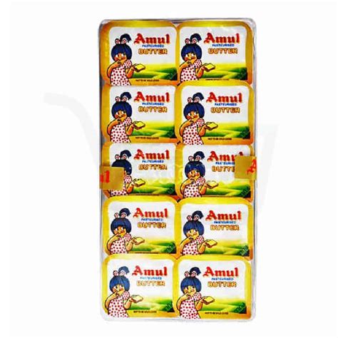 Amul Butter School Pack 10g (10/pk) - UrbanGroc