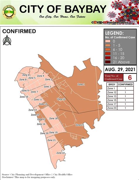 CHO COVID-19 Monitoring Update Map... - Baybay City Updates