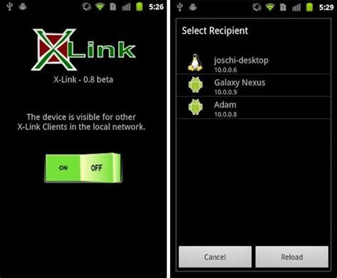 X-Link For Android: Easily Transfer Files Between Android Devices And ...