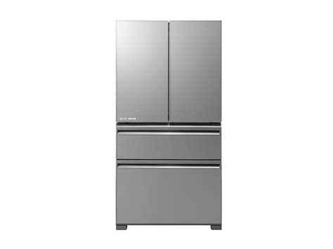 564L French Door Fridge Argent Silver | Mitsubishi Electric