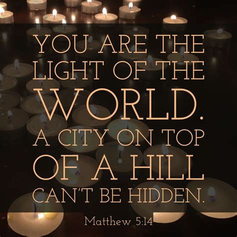 Matthew 5:14 – Verse Images