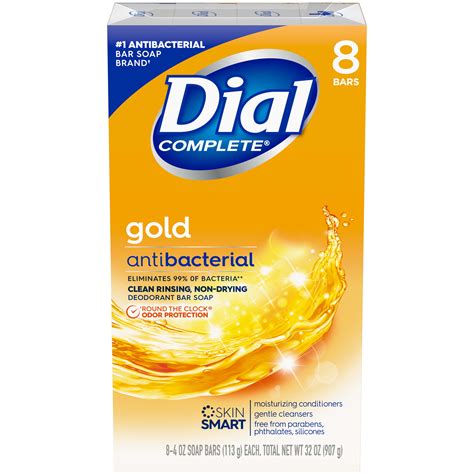 Dial Complete Antibacterial Liquid Hand Soap Refill, Gold Shop Hand Bar ...