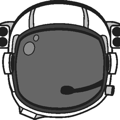 Astronaut Helmet for Space Travel and Exploration Clipart PNG | PNG All