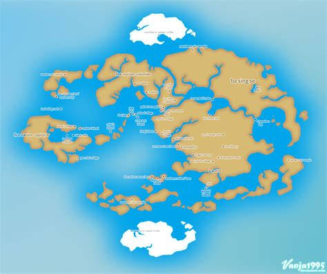 Avatar Political Map by Vanja1995 on DeviantArt