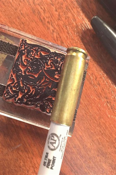 Etching Brass Bullet Casings Art Jewelry Elements Bloglovin | Bullet casing art, Art jewelry ...