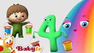 Charlie Meets the Numbers 4,5 and 6 😍 | Charlie and the Numbers | Cartoons for Kids @BabyTV ...