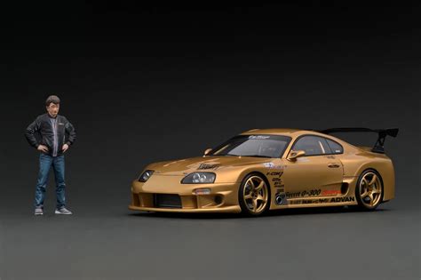 Ignition Model 1:18 Toyota Supra (JZA80) TOP SECRET "GT-300" in Gold w