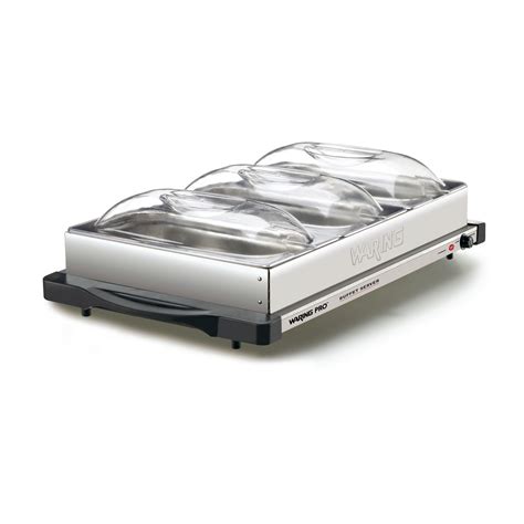 Waring Pro BFS50B Professional Buffet Server/ Warming Tray - Brushed Stainless