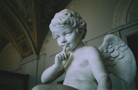 Baby Boy Angel Statue