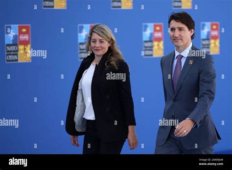 Spain, Madrid - 30 June, 2022: Canada's Prime Minister Justin Trudeau ...