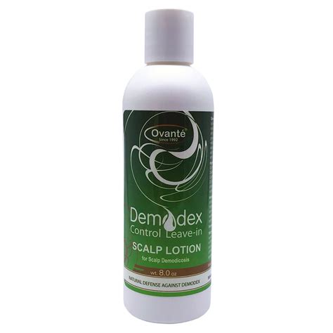 Ovante Demodex Mites Hair and Scalp Lotion to Oust Follicle Mites, Stop Hair Loss and Head ...