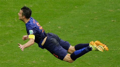 World Cup 2014: Robin van Persie scores remarkable flying header vs. Spain | Soccer | Sporting News