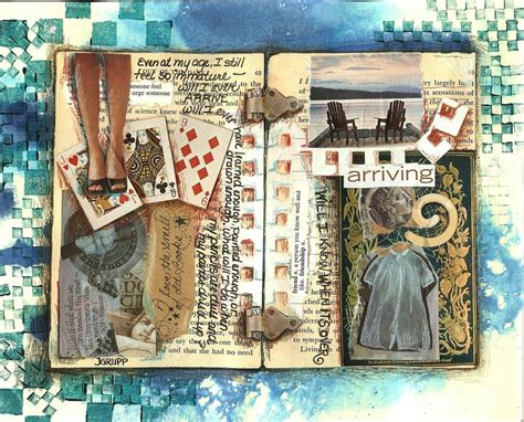 Pin by Jeanette Blackwood on Get your Journal On | Art journal, Collage art, Visual art