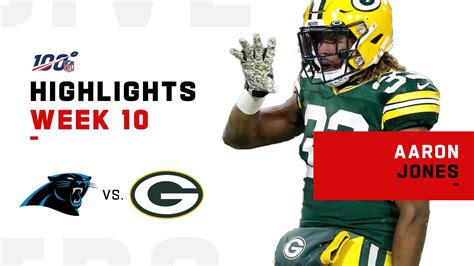 Aaron Jones Touchdown Squares / In the 2019 nfl season, which saw him finish with 1,035 ...