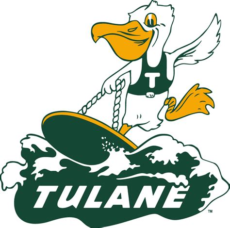 Tulane Green Wave Logo - Primary Logo - NCAA Division I (s-t) (NCAA s-t ...