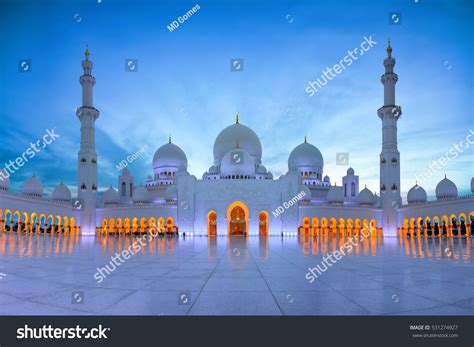 Sheikh Zayed Mosque Grand Mosque Abu Stock Photo 531274927 | Shutterstock