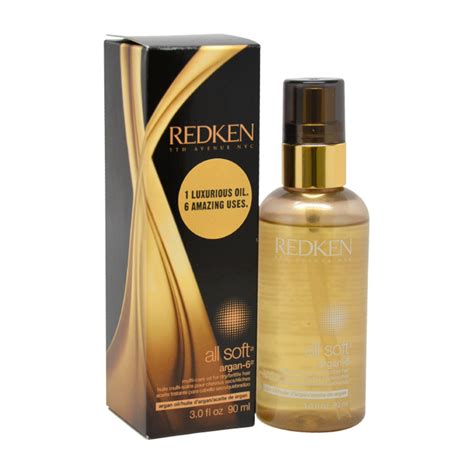 Redken All Soft Argan-6 Multi-Care Oil by for Unisex - 3 oz Oil