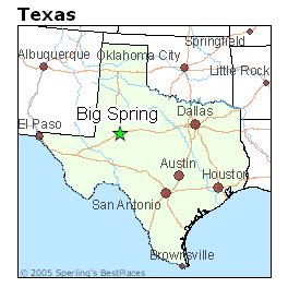 Best Places to Live in Big Spring, Texas